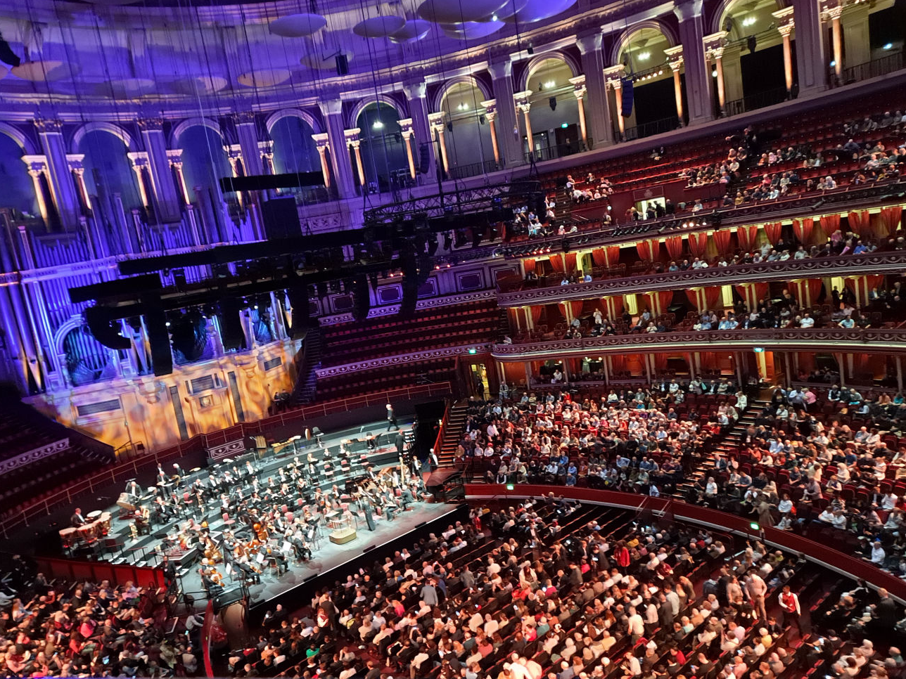 Concert at Royal Albert hall