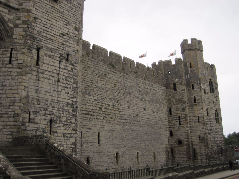 Caernarfon Castle - photo by Juliamaud